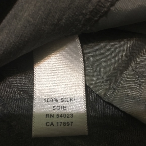 Banana Republic Harrison midrise silk pants - Picture 6 of 7